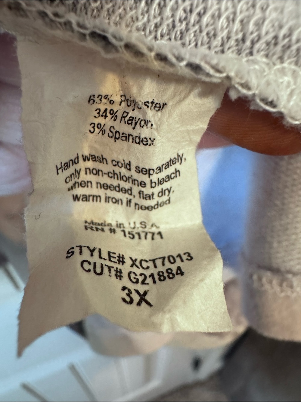 Gilli Boutique Brand Lightweight Hoodie - 3x - Picture 3 of 4